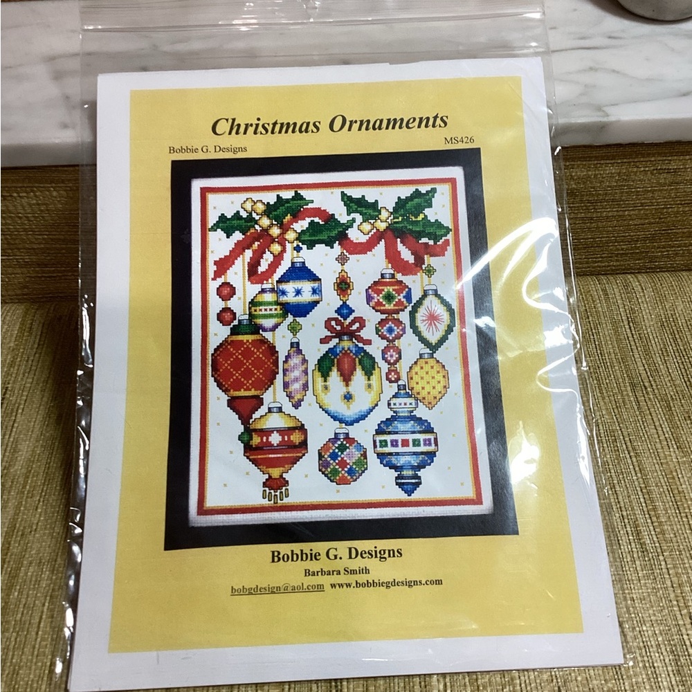 Festive Ornament Cross Stitch Kit
